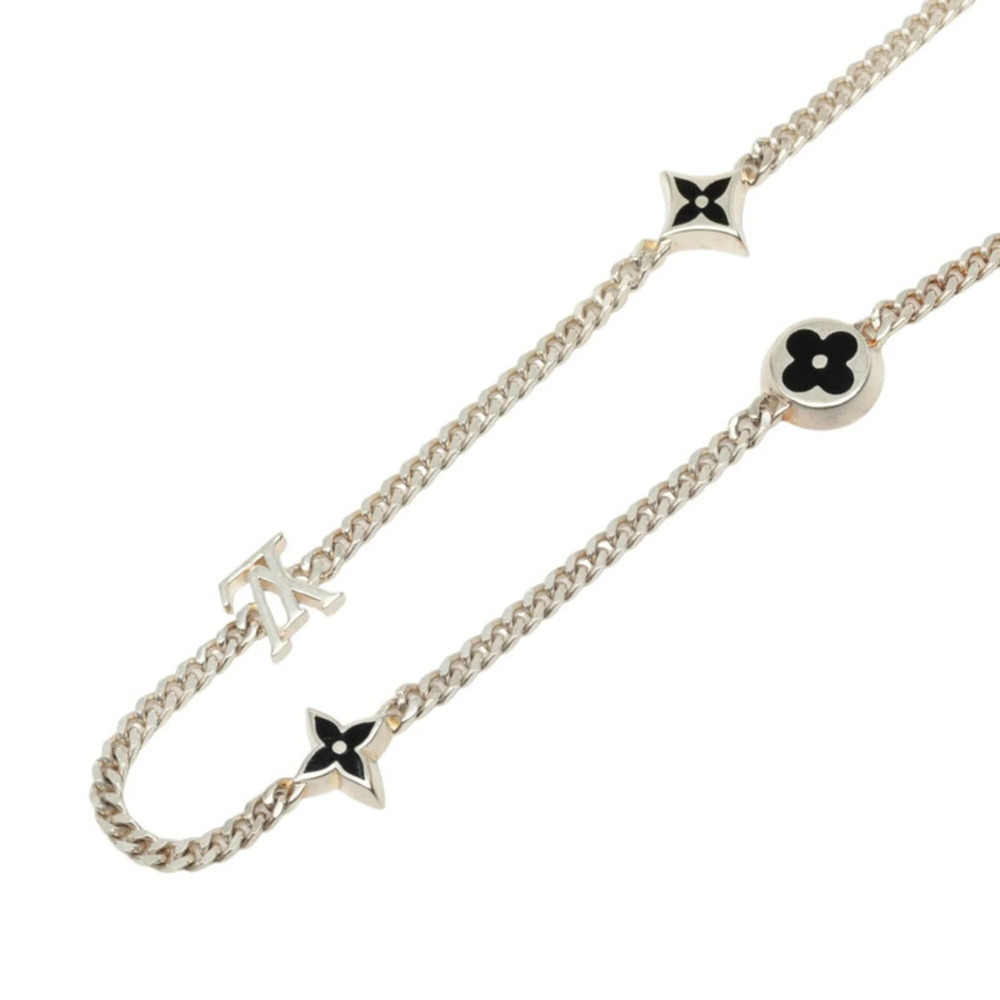 Louis Vuitton LV Spike Charm Necklace M01717 SV925 Silver Women's LOUIS VUITTON